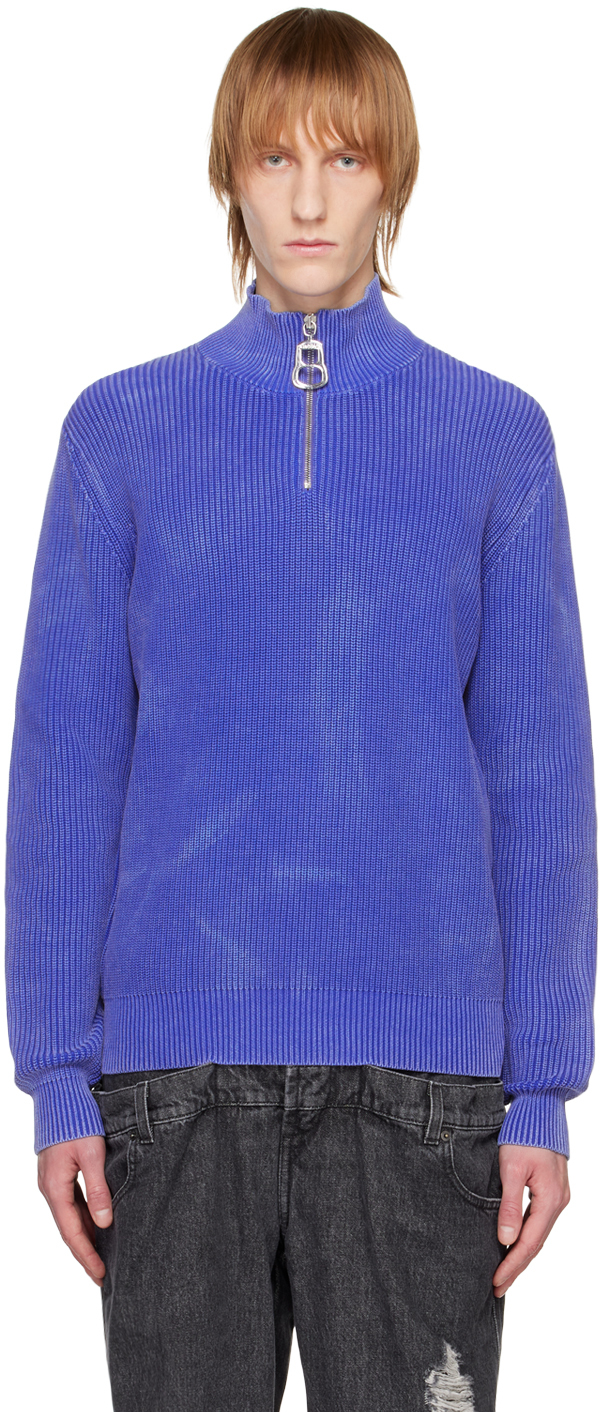 JW Anderson Blue Can Puller Sweater
