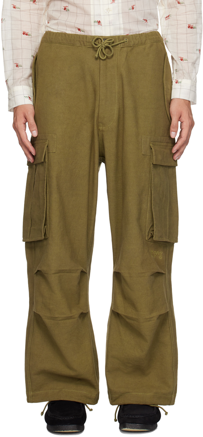 Green Peace Cargo Pants