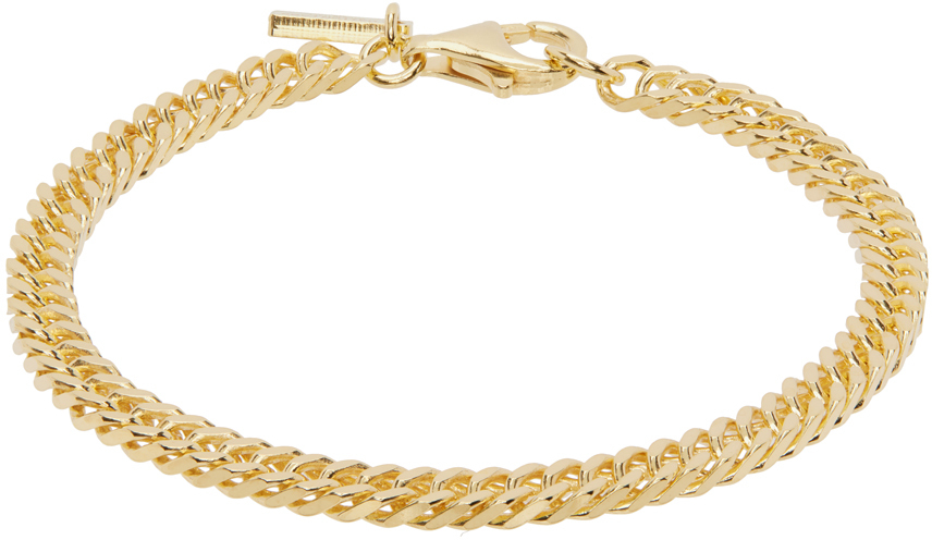 Shop Hatton Labs Gold Mini Curb Chain Bracelet