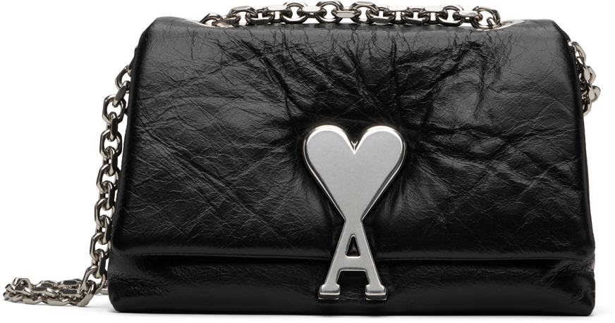 AMI Alexandre Mattiussi Black Paris Paris Wallet AMI Alexandre