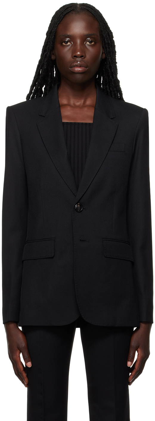 Black Two-Button Blazer