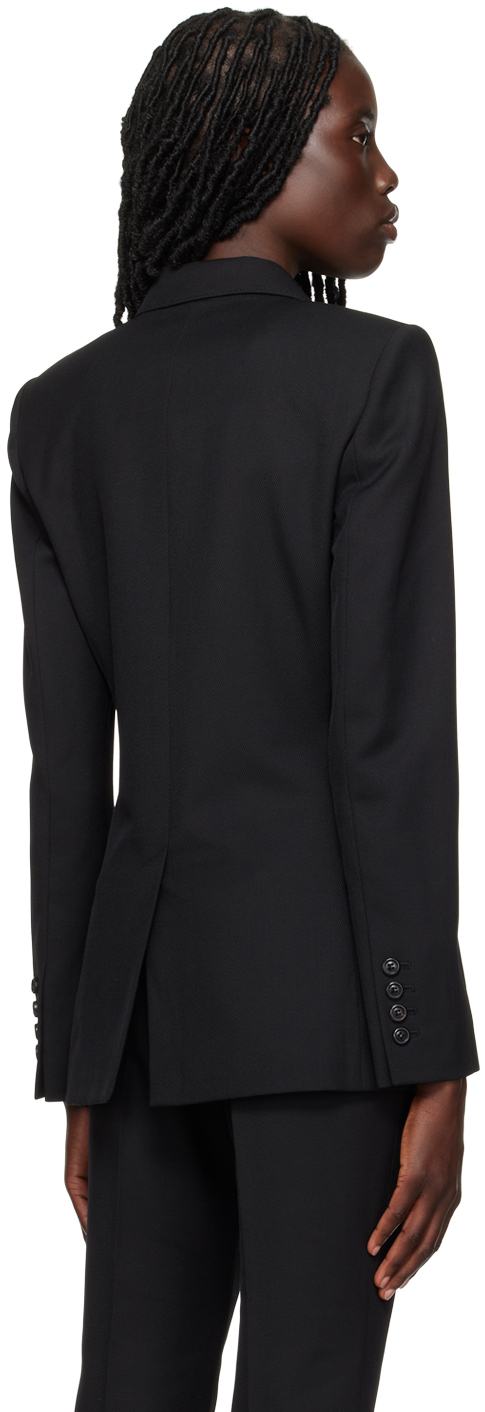 Ami Alexandre Mattiussi Black Two-button Blazer In 001 Black