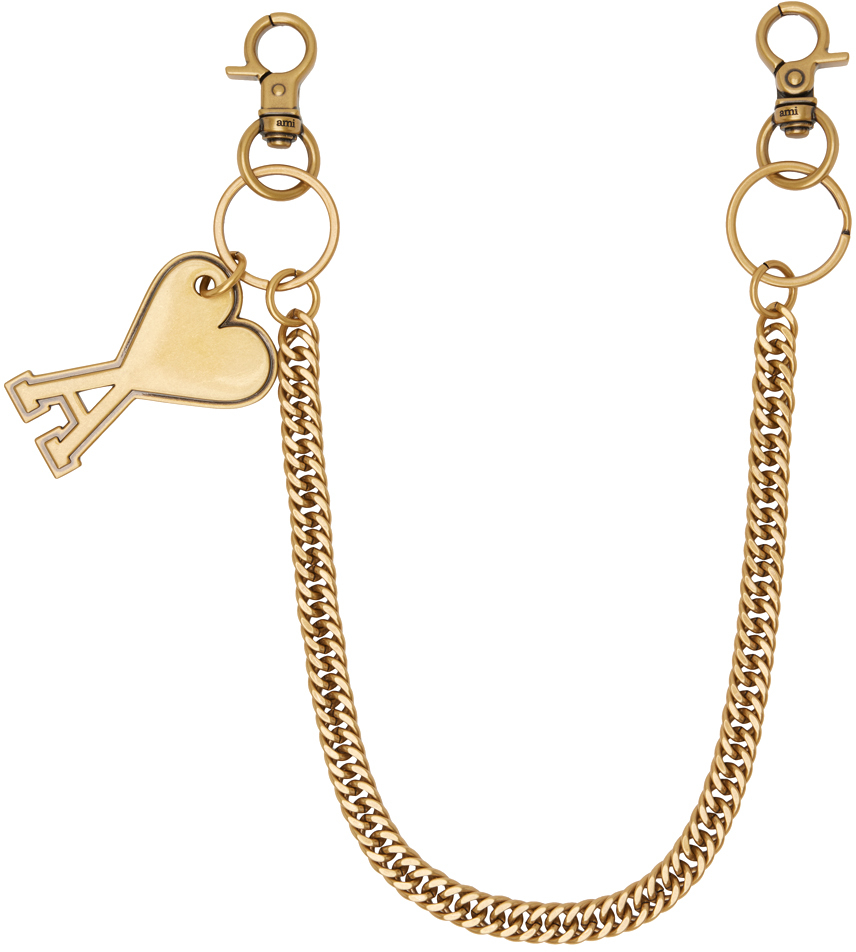 Gold Ami De Coeur Hook Keyring