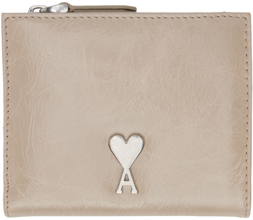Beige Ami de Caur Voulez-Vous Wallet