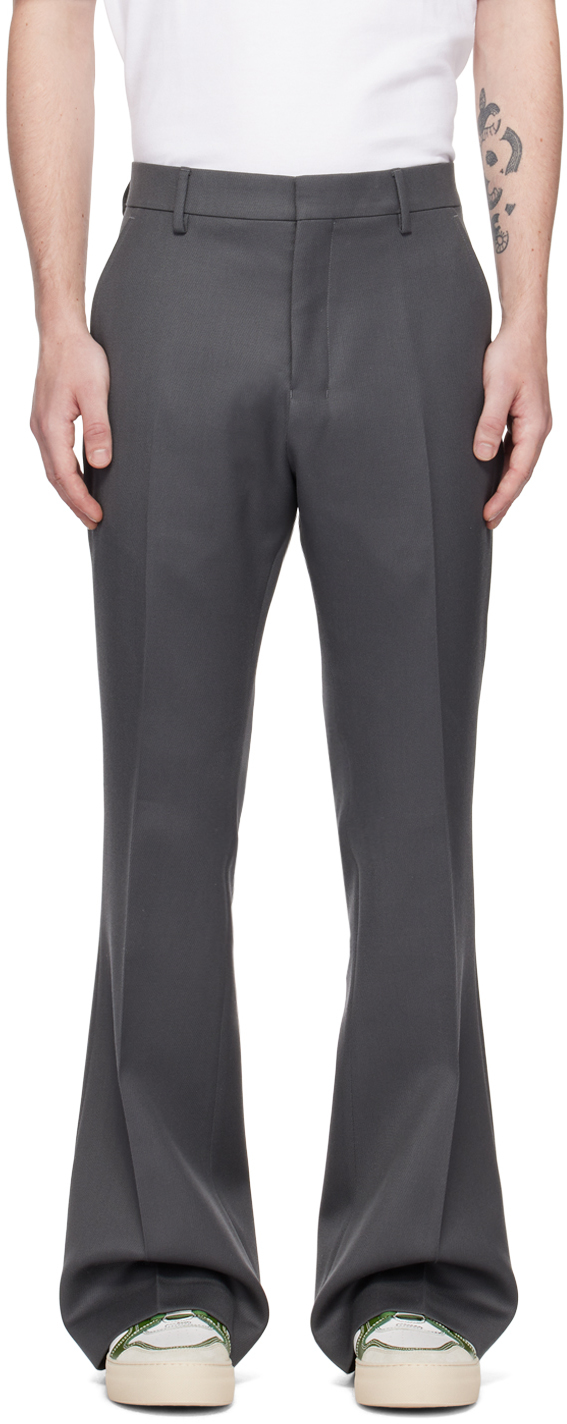TAILORED BOOTCUT TROUSERS in black | JW Anderson TW