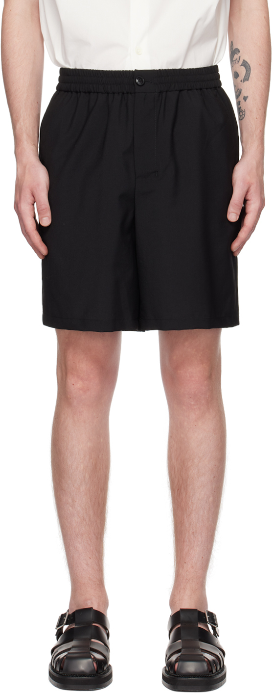 Ami Alexandre Mattiussi Black Four-pocket Shorts