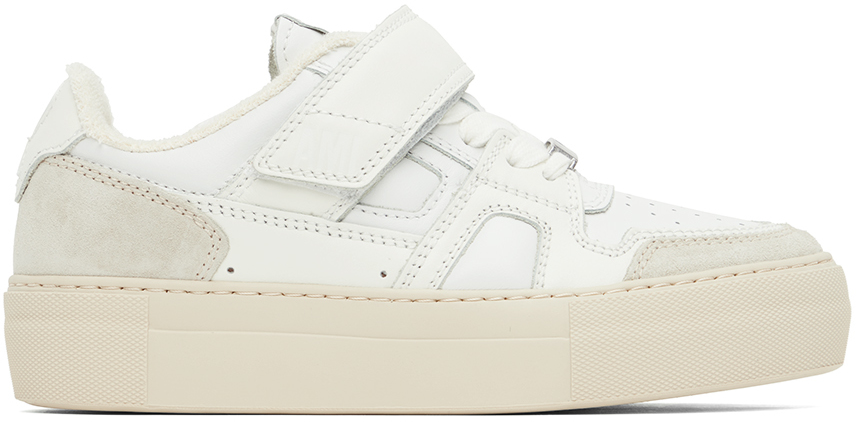 White Ami de Caur Platform Sneakers