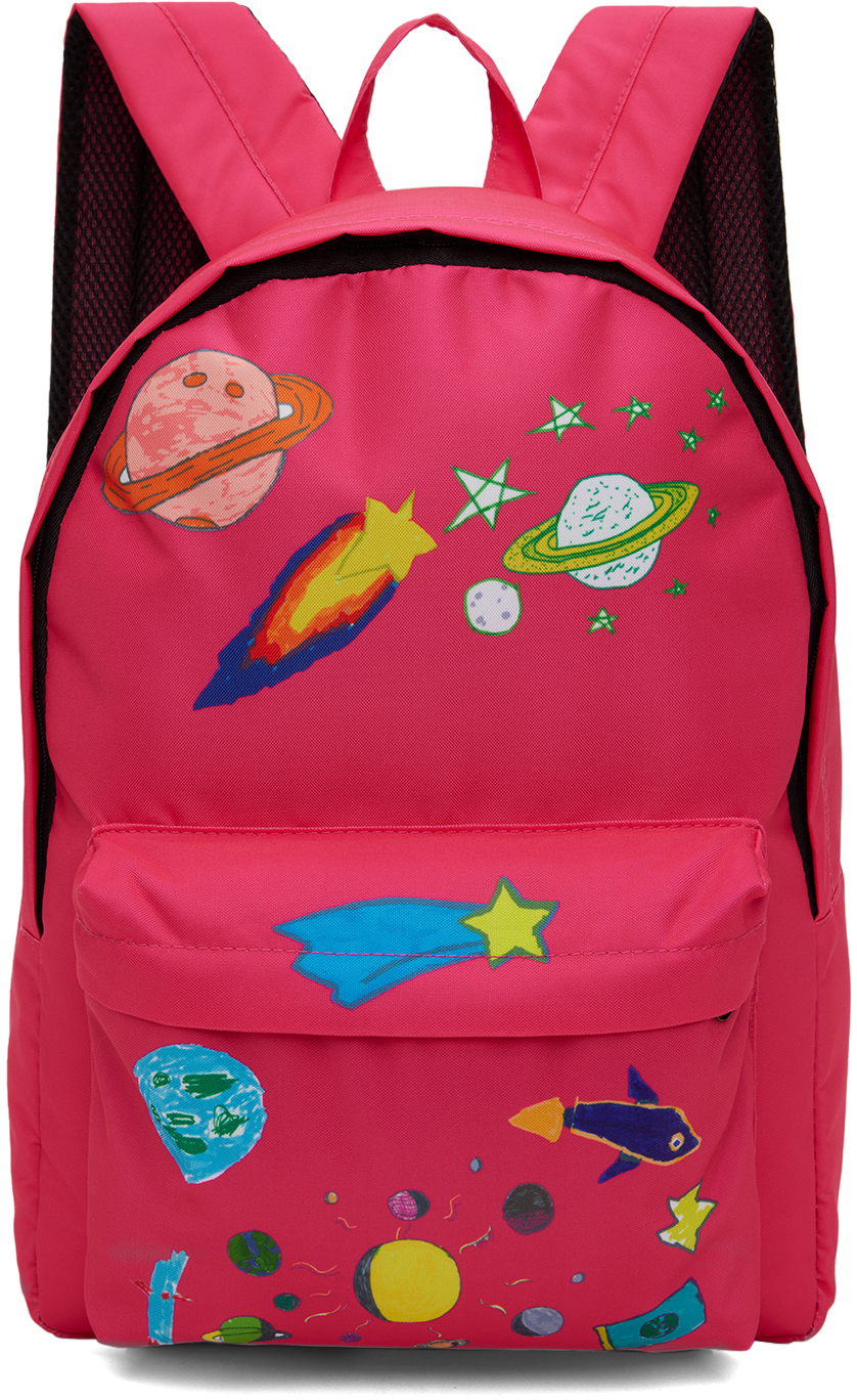 Kids Worldwide Ssense Exclusive Kids Pink Backpack