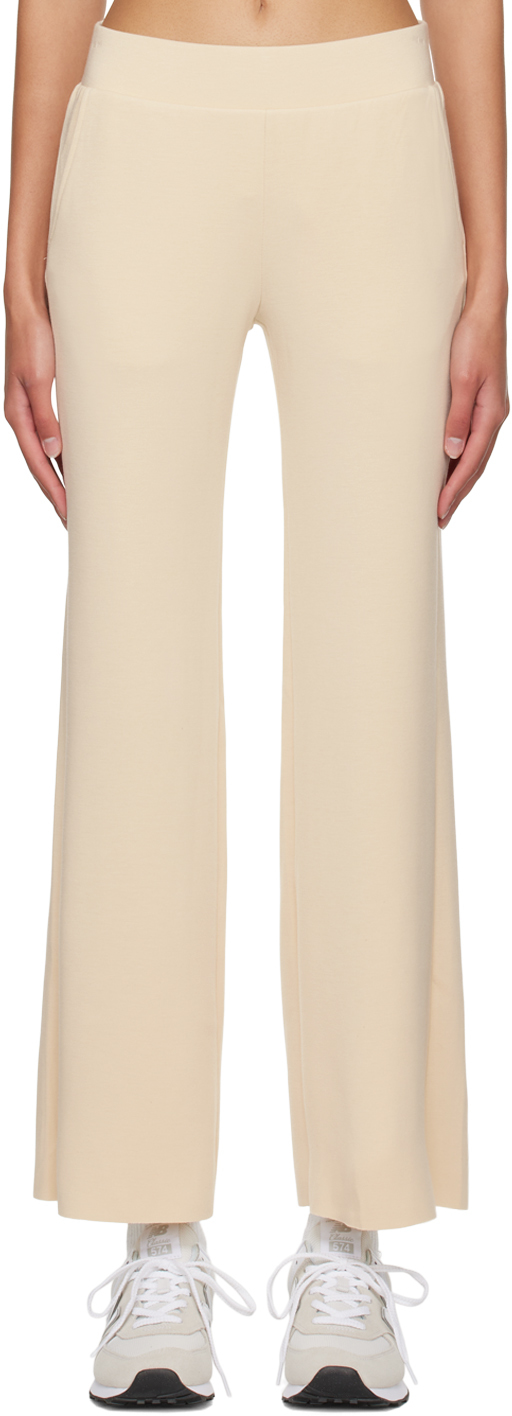Outdoor Voices Off-white Stratus Pants In Linen