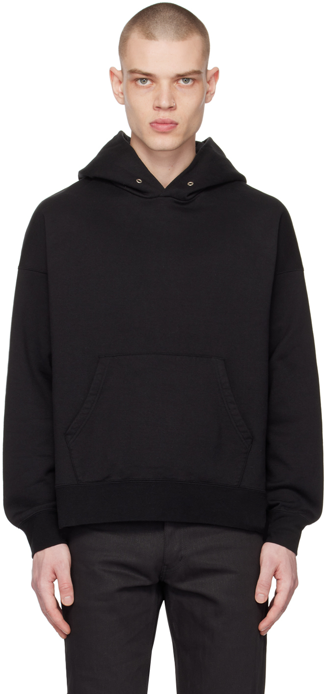 Visvim: Black Ultimate Jumbo Hoodie | SSENSE