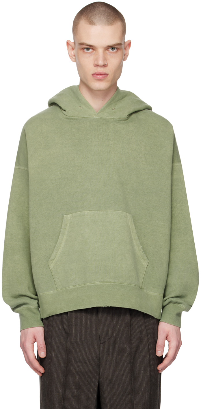 visvim: Green Amplus Hoodie | SSENSE Canada