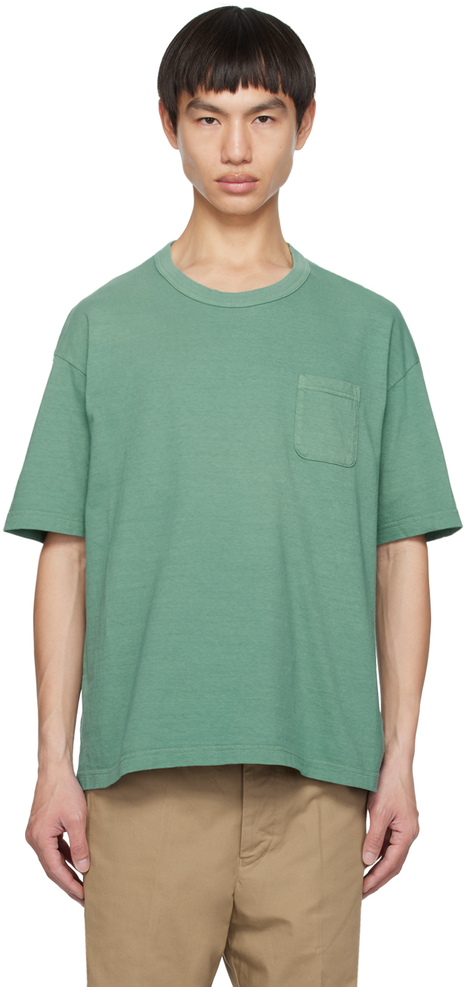 Visvim Green Jumbo T-shirt