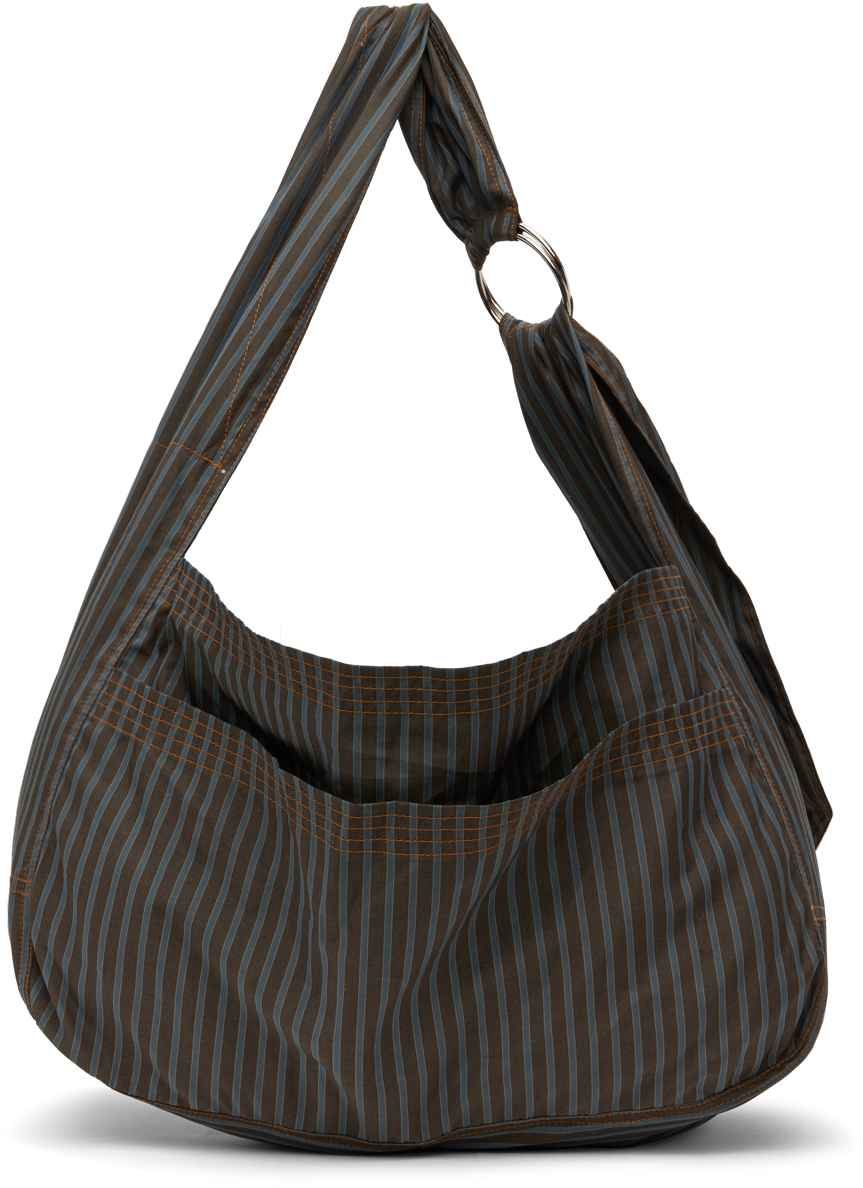 SC103 BROWN COCOON SAC BAG
