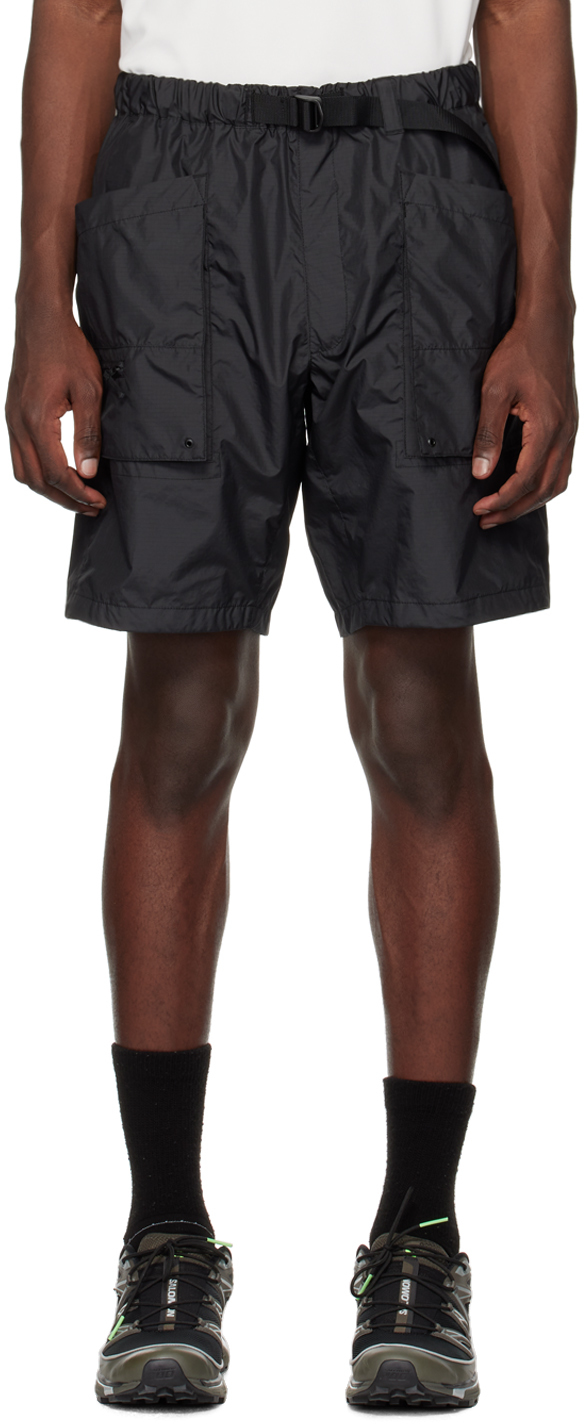 Goldwin Black Belted Shorts