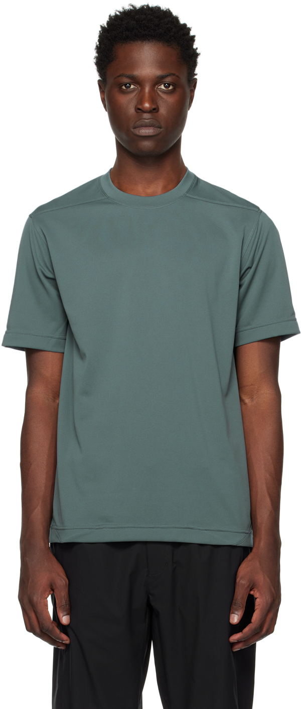 Goldwin: Blue Quick Dry T-Shirt | SSENSE UK