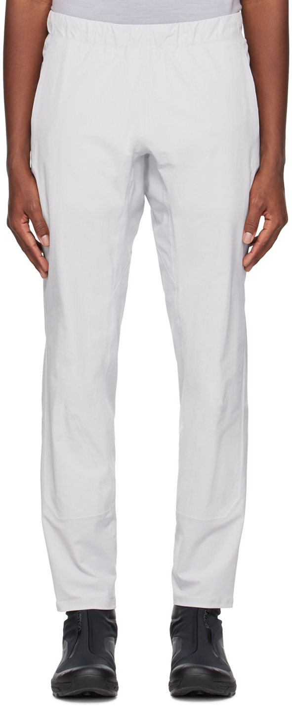 Veilance Gray Secant Comp Trousers In White