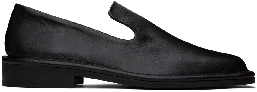 Le17septembre Black Leather Loafers