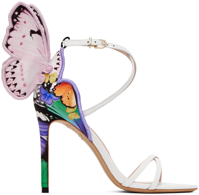 Multicolor Chiara Heeled Sandals by Sophia Webster on Sale