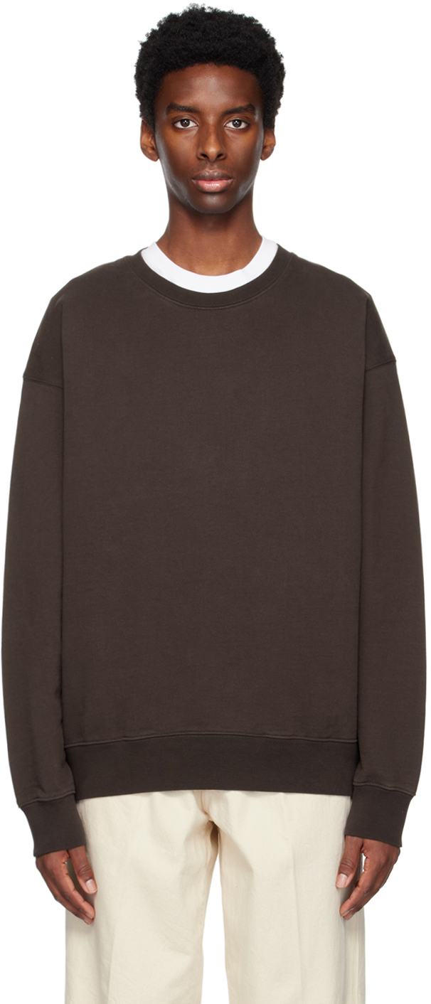 Mfpen Brown Standard Sweatshirt In Dark Brown