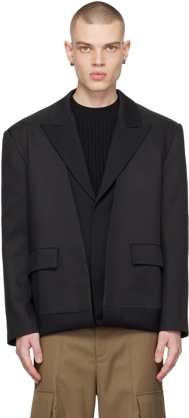 CALVINLUO Black Suit Jacket