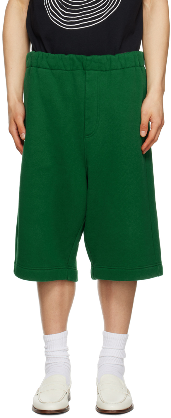 Meryll Rogge Green Drawstring Shorts