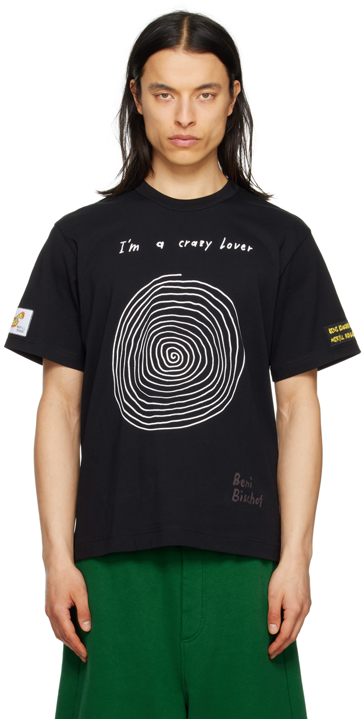 Meryll Rogge Black Beni Bischof Edition T-Shirt