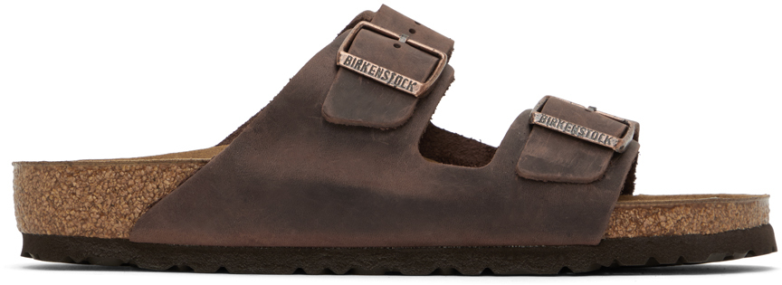Brown Regular Arizona Soft Footbed Sandals