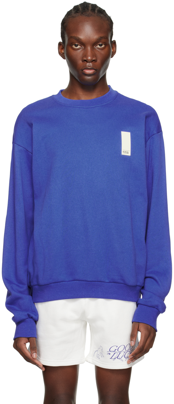 Mr Saturday Blue Patch Sweatshirt