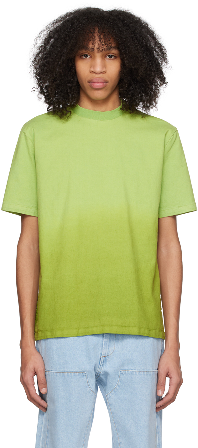 Shop Winnie New York Green Crewneck T-shirt