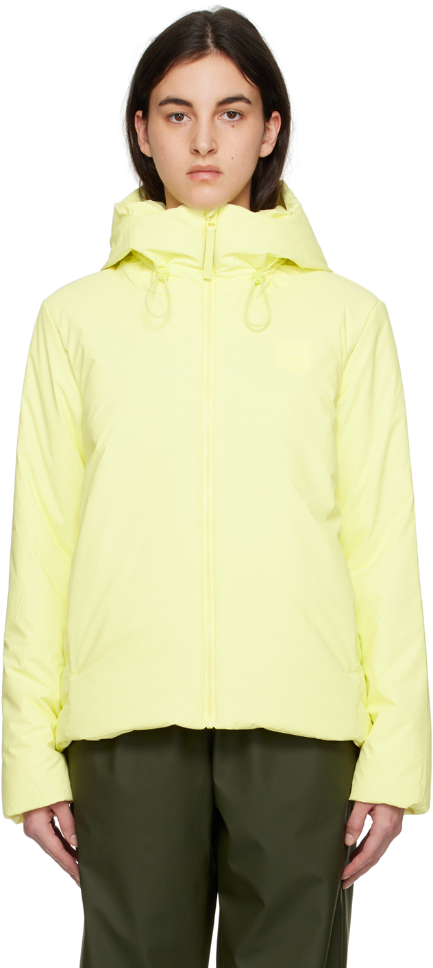 RAINS: Yellow Loop Jacket | SSENSE UK