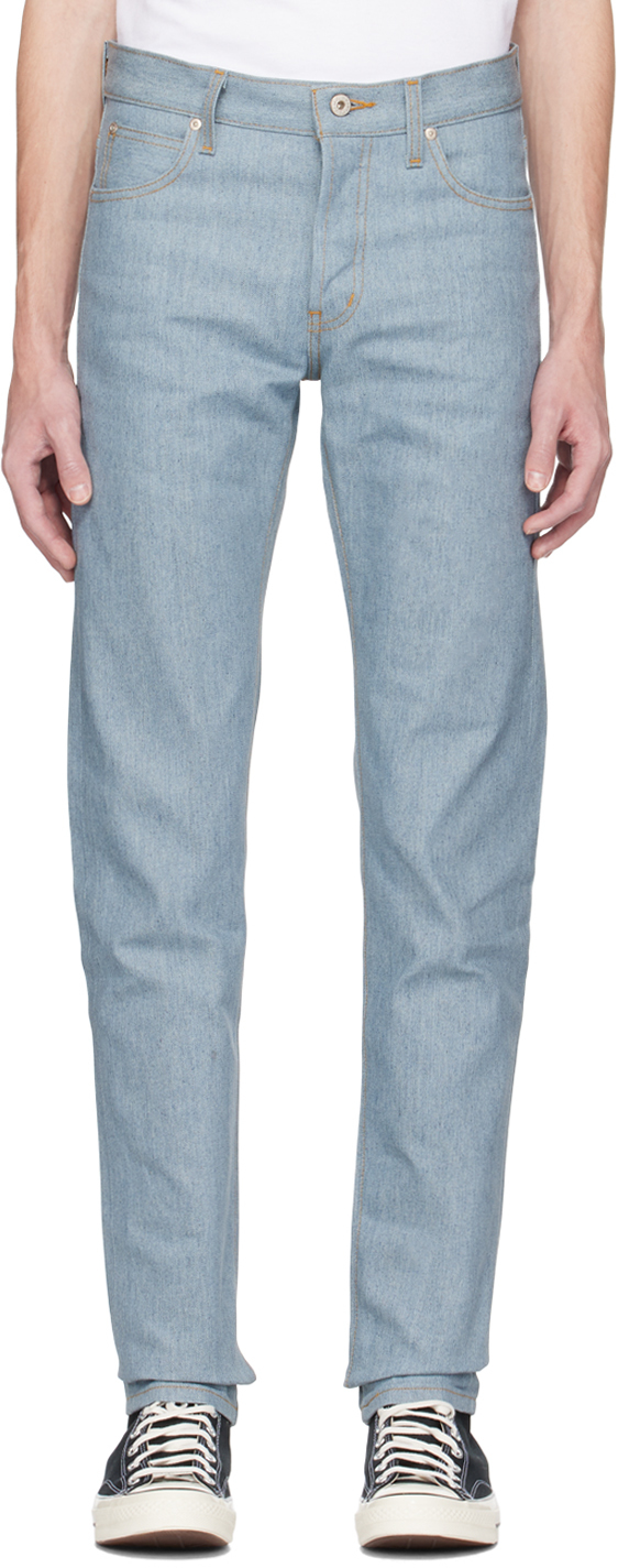 Naked And Famous Blue Super Guy Jeans