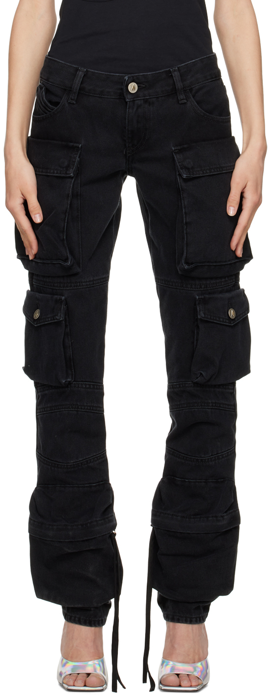 Shop Attico Black Essie Jeans In 100 Black