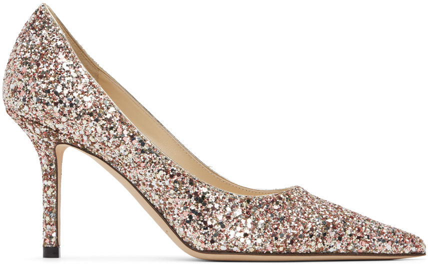 Jimmy choo glitter hot sale romy 85