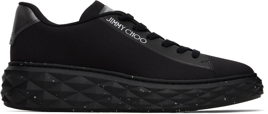 Jimmy Choo Black Diamond Light Maxi Sneakers