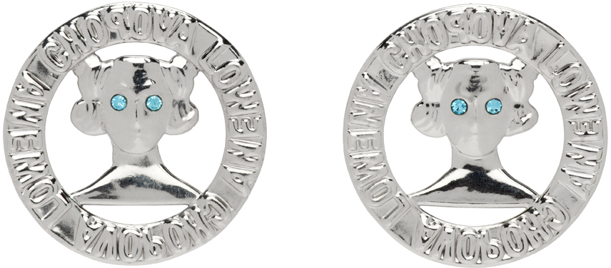 【関税込み】Chopova Lowena シルバー Lady ピアス Silver Lady Earrings by Chopova Lowena on Sale