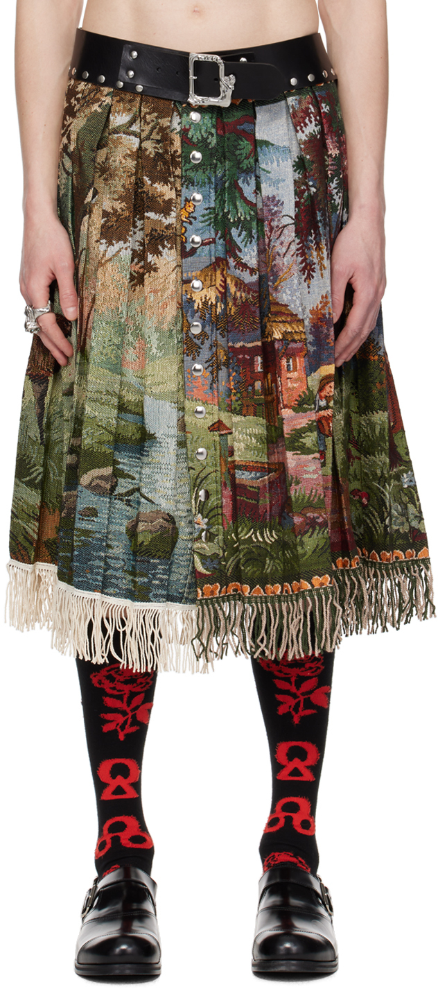 Chopova Lowena Multicolor Stag Skirt