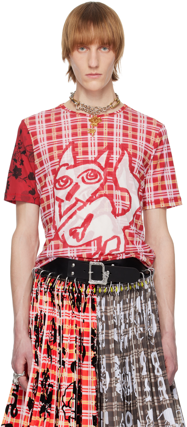 Chopova Lowena: Red Fox Dog T-Shirt | SSENSE UK