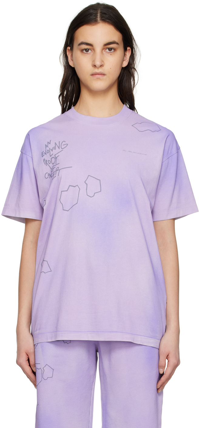 【関税込み】Objects IV Life パープル パティナ Tシャツ Objects IV Lifeのパープル パティナ Tシャツがセール中