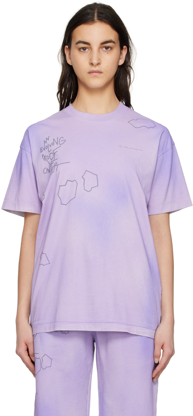 Objects Iv Life Purple Patina T-shirt In Lilac Fade