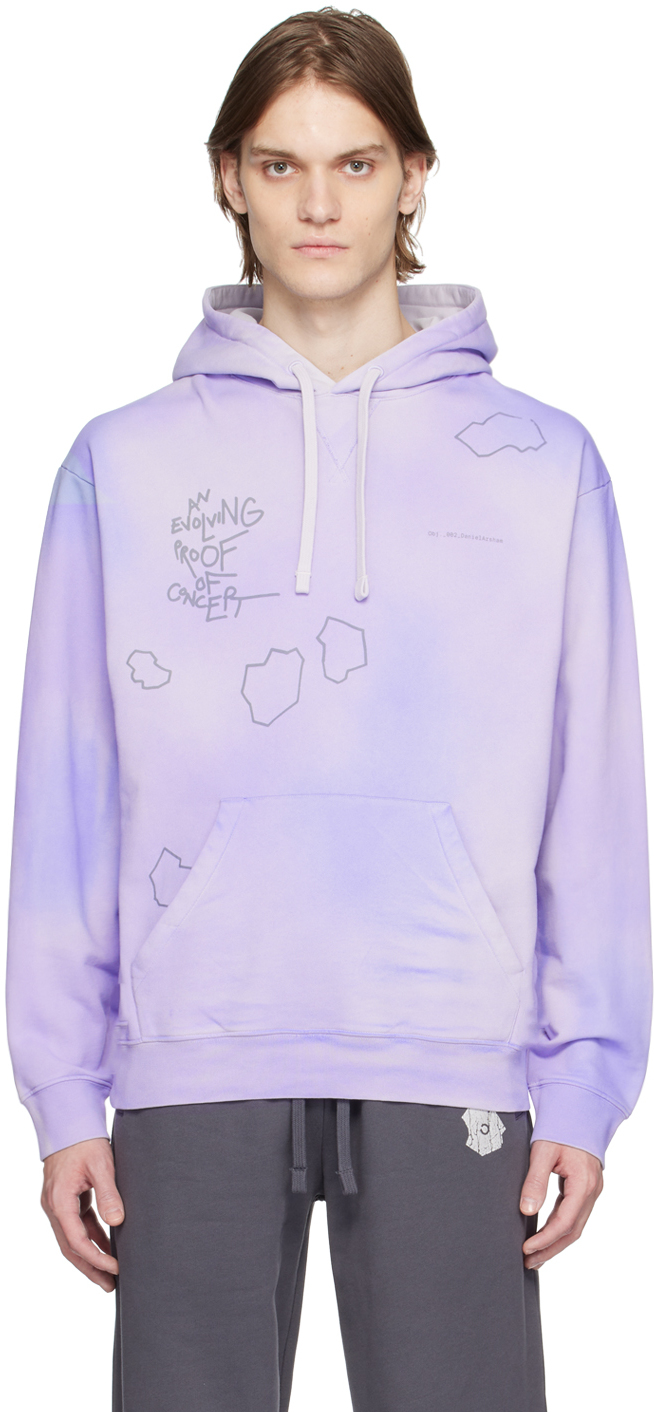 Shop Objects Iv Life Purple Patina Hoodie In Lilac Fade