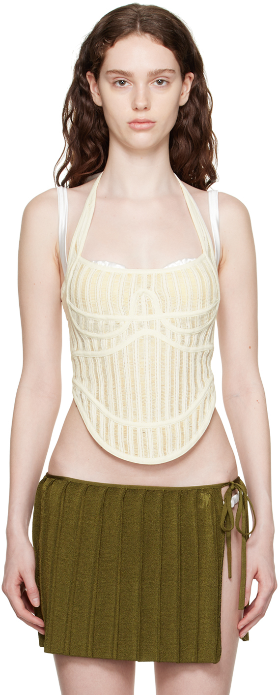 Isa Boulder Beige Cowgirl Camisole In Calico