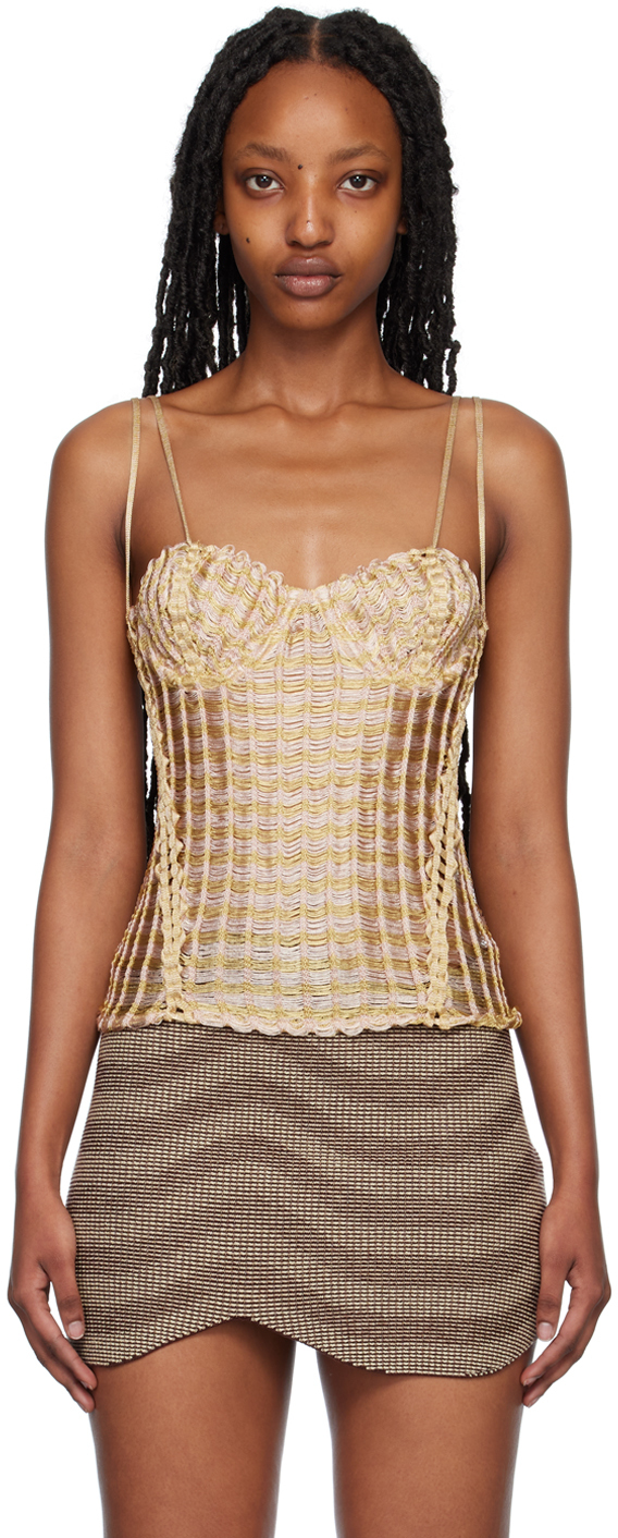 Yellow Expandable Camisole
