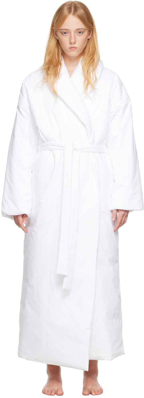 SKIMS White Duvet Robe