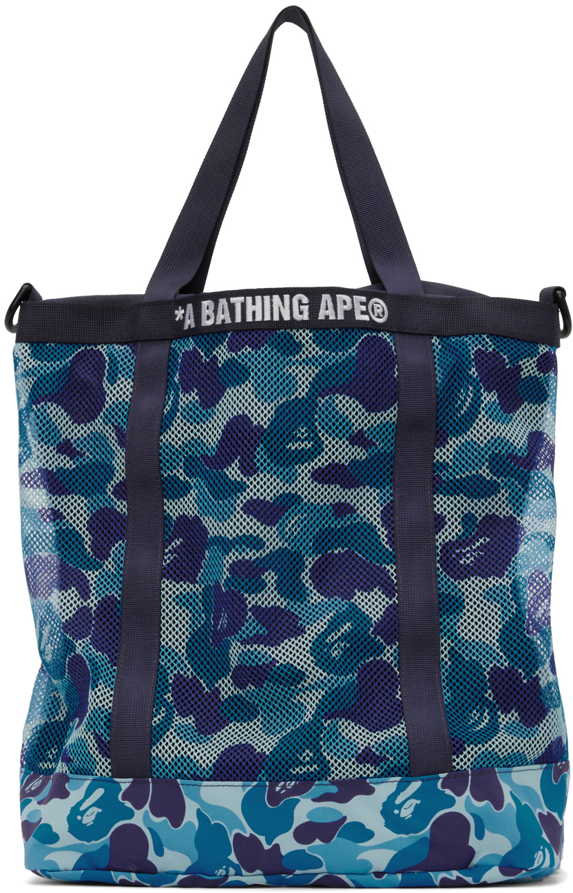 A Bathing Ape Crazy Pattern Shoulder Bag (multi)