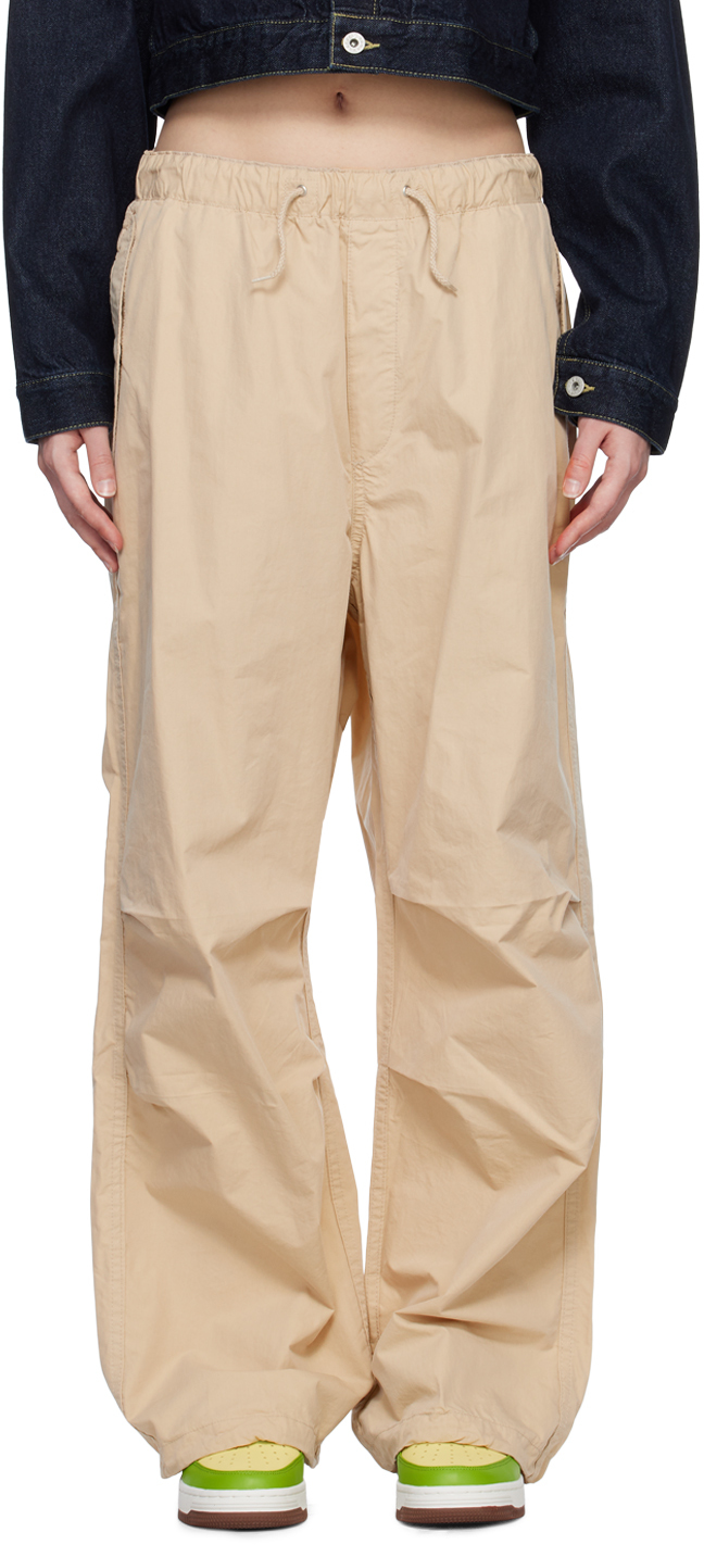 Beige Army Trousers