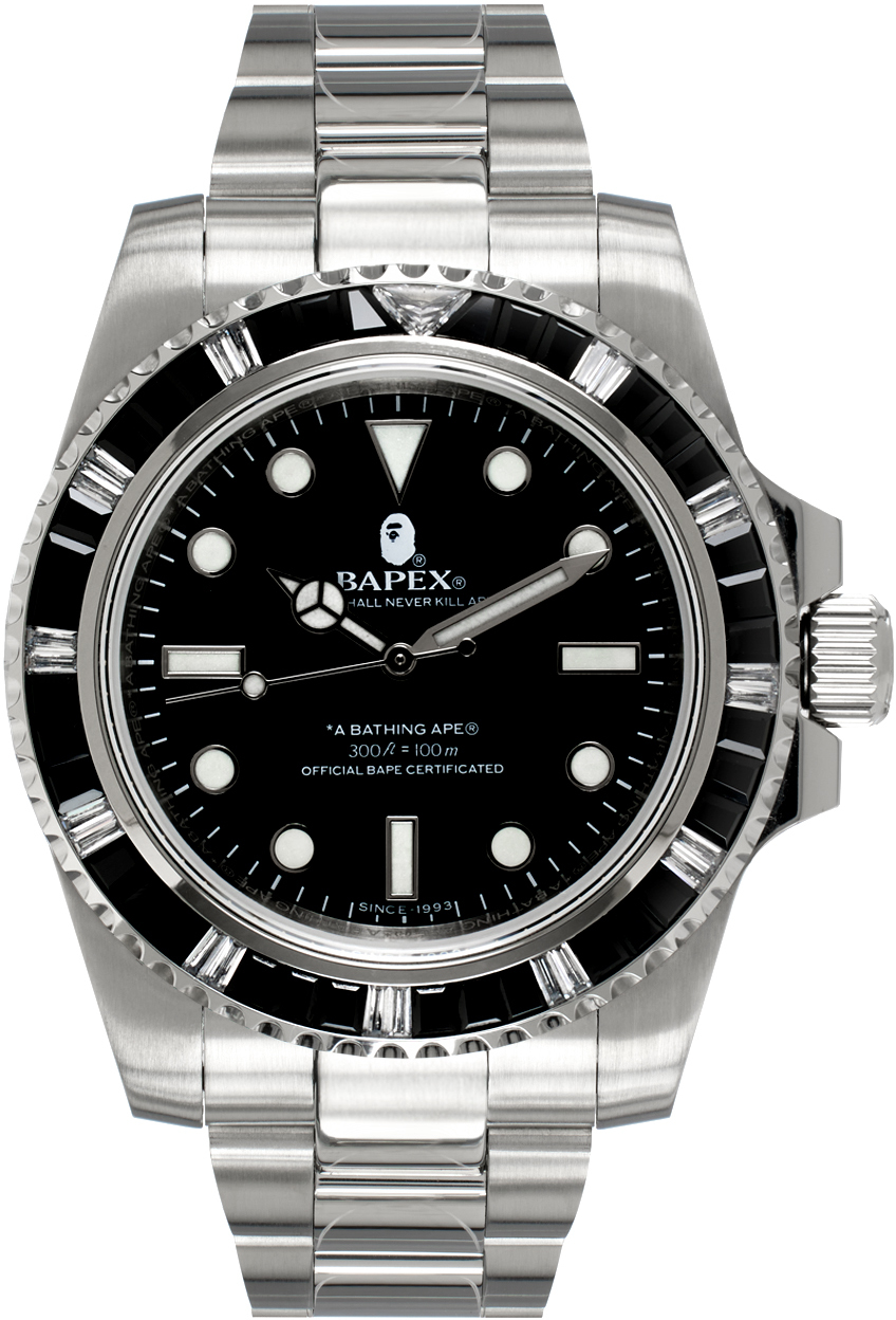 BAPE Black Classic Type 1 Watch | Smart Closet