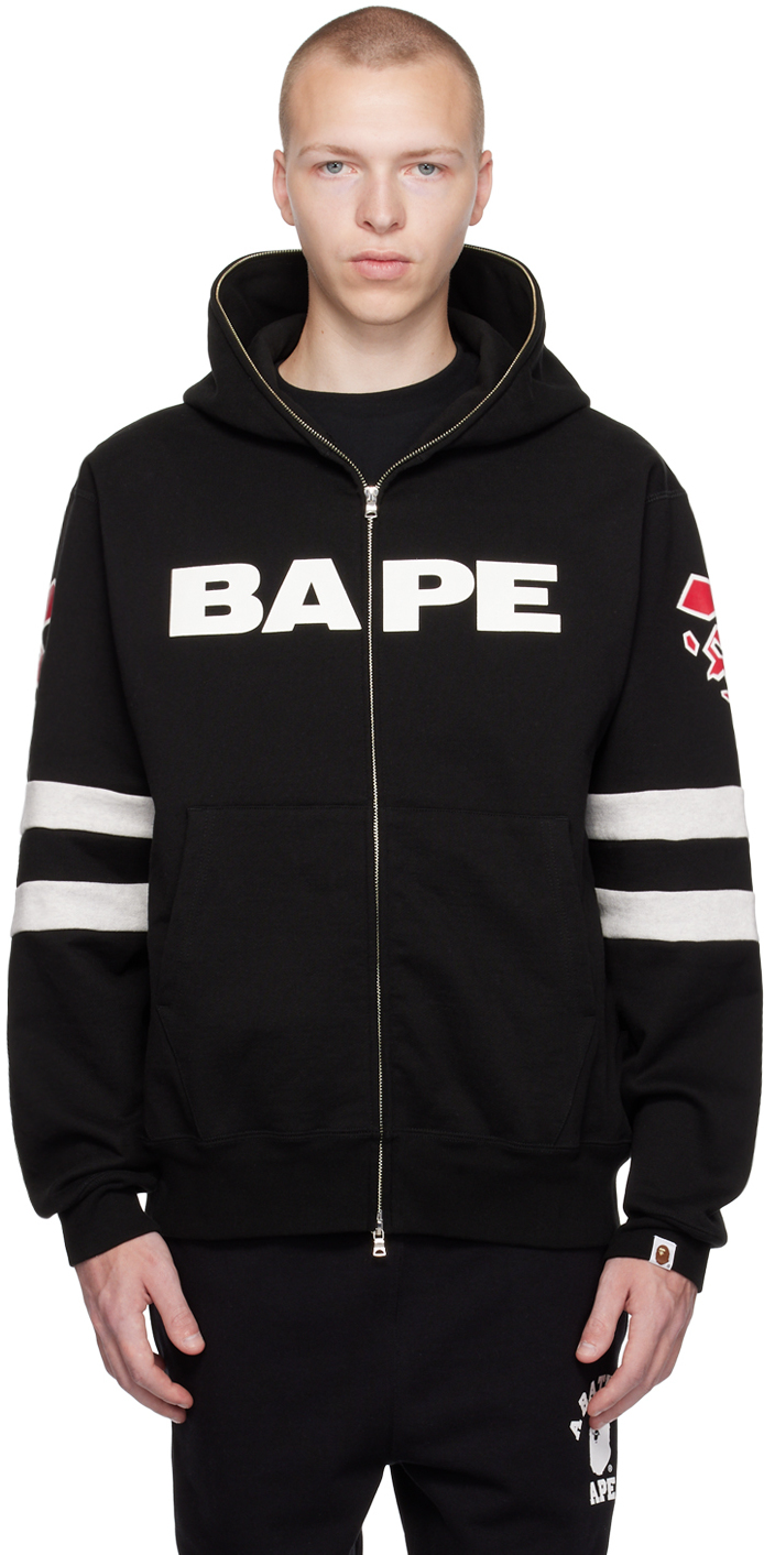 bape football hoodie