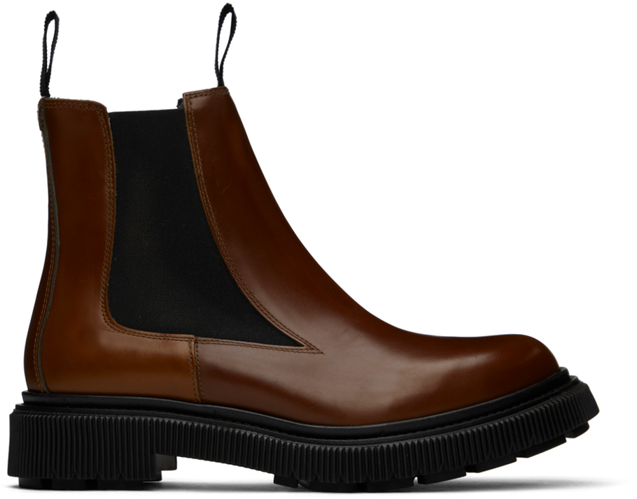 Adieu Brown Type 188 Chelsea Boots