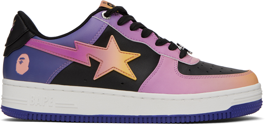 Purple & Black Sta #7 M2 Sneakers