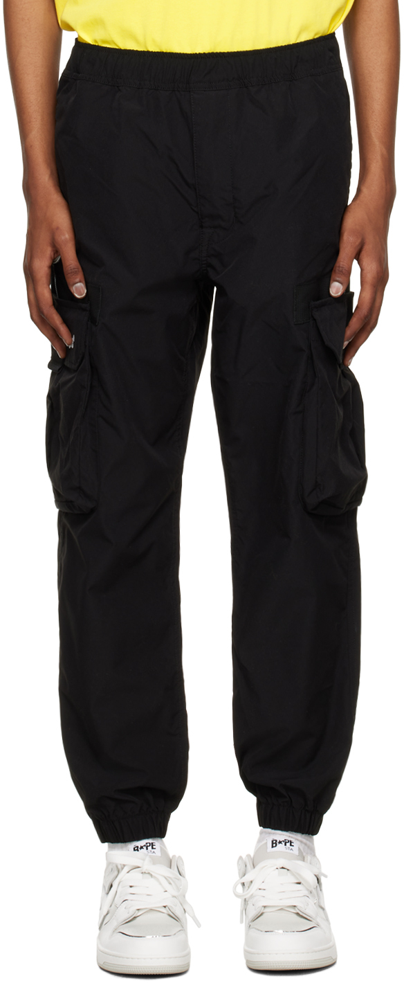 Aape By A Bathing Ape Tapered-hose Mit Stretchbund In Black